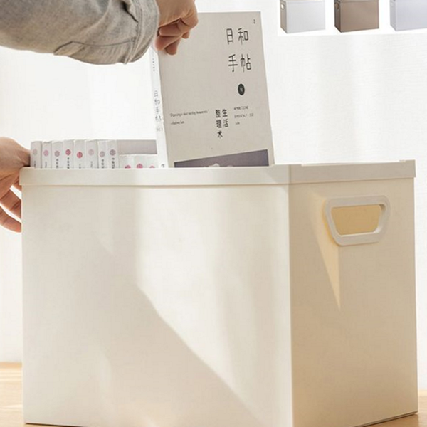 손잡이 사무실 정리함 책상 데스크 정리함 학용품 문구 - 메인 이미지