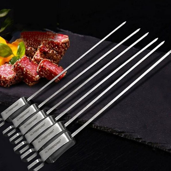 스텐 캠핑 꼬지 세트 쿡웨어 바베큐 꼬챙이 세트 요리 용품