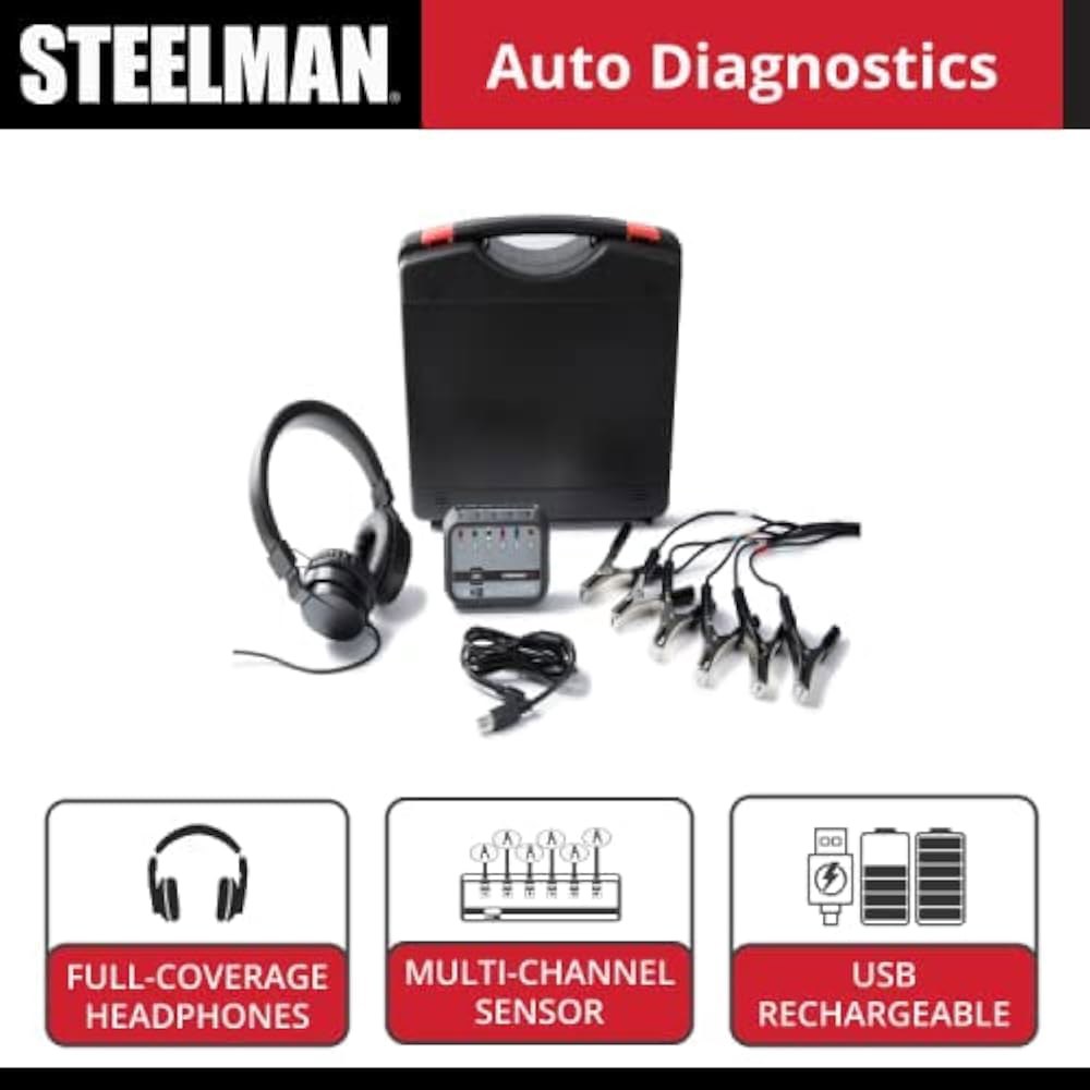 STEELMAN PRO ChassisEAR 2 자동 진단 소음 측정기 Wireless - 상세 이미지 2