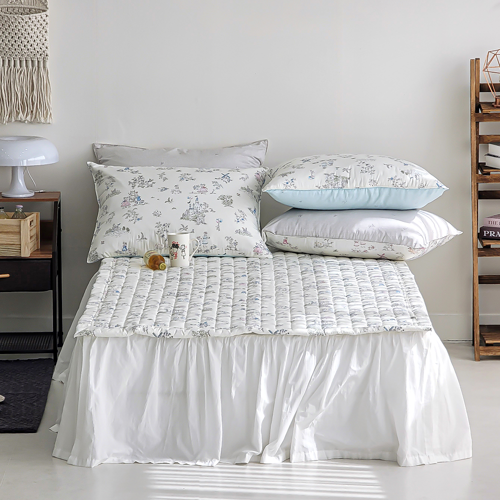 아르떼베딩 비엘라 고정밴드 부드러운 침대패드 매트리스 이불 깔개 모달 패드 Q