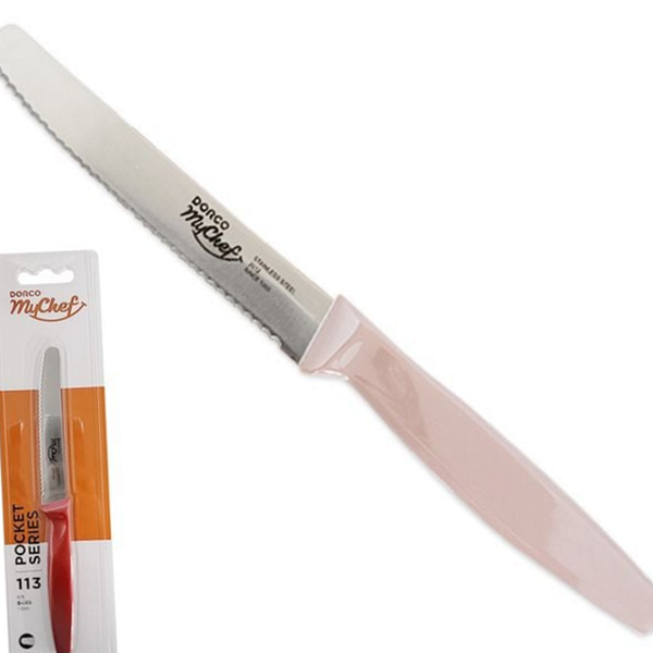휴대용 포켓 톱니 과도 캠핑용 캠핑용 과일 칼 스테인리스 자르기칼 - 상품 이미지
