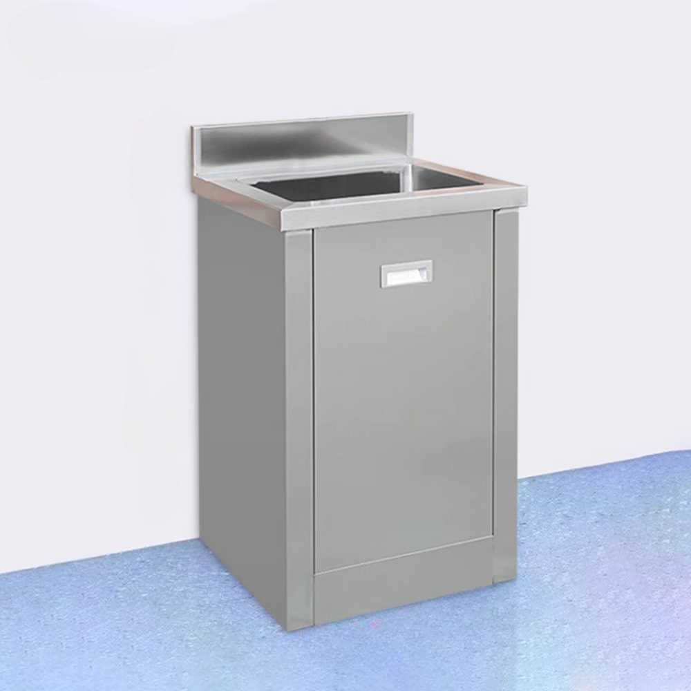 페달식 세정대 간이 급식 주방 세척 풋페달 스위치 780x500mm 싱크 단품 - 상품 이미지