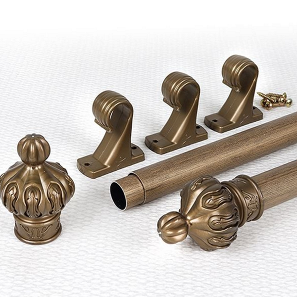 25mm 브라켓 커튼 봉 연결 커튼 압축봉 설치 부자재 침실