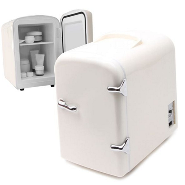 레트로 미니 냉장고 저소음 소형 냉장고 사무실 개인