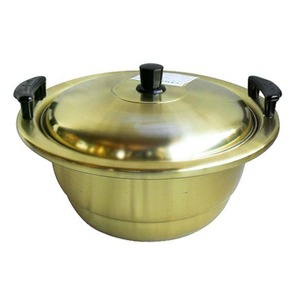업소용 양은 찜기 복고풍 알루미늄 찜통 해산물 만두 옛날 주방 - 상품 이미지