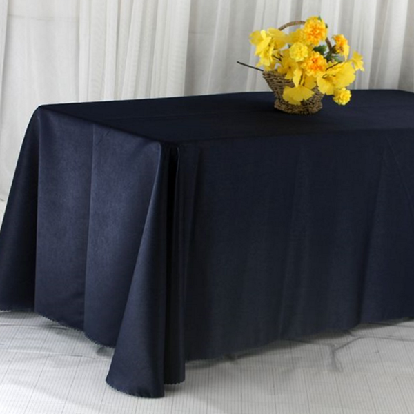 방수 네이비 식탁보 가정용 행사용 테이블보 6인용 주방테이블 데일리 카페
