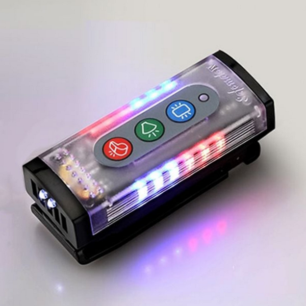 호신용 led 전자 호루라기 경찰 전자 호루라기 안전용 야간 경고 - 상품 이미지