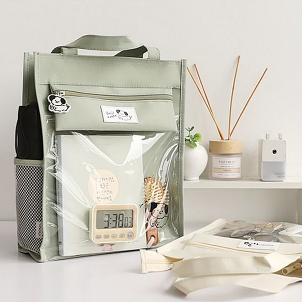 어린이 초등 학생 보조 가방 토트 초등 학생 학원 가방