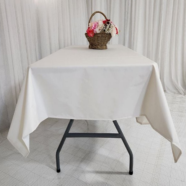 아이보리 방수 식탁보 옥스포드 방수 테이블보 업소용 대형 카페