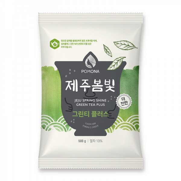 포모나 그린티 파우더 500g 녹차라떼 - 상품 이미지