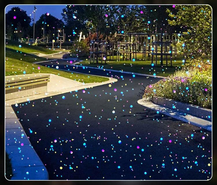 반딧불이 조명 움직이는 RGB 야외 조경 LED 스탠드 50W 옐로우 조명 80-625㎡ - 상세 이미지 4