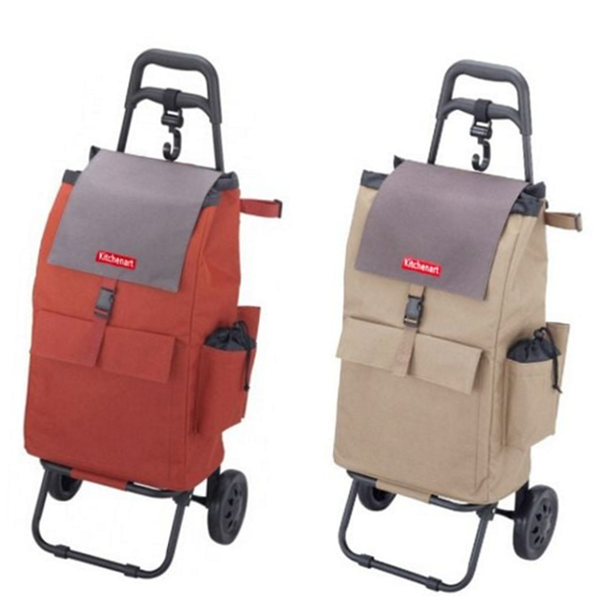 휴대용 폴딩 쇼핑 카트 바구니 접이식 카트 이동식 시장