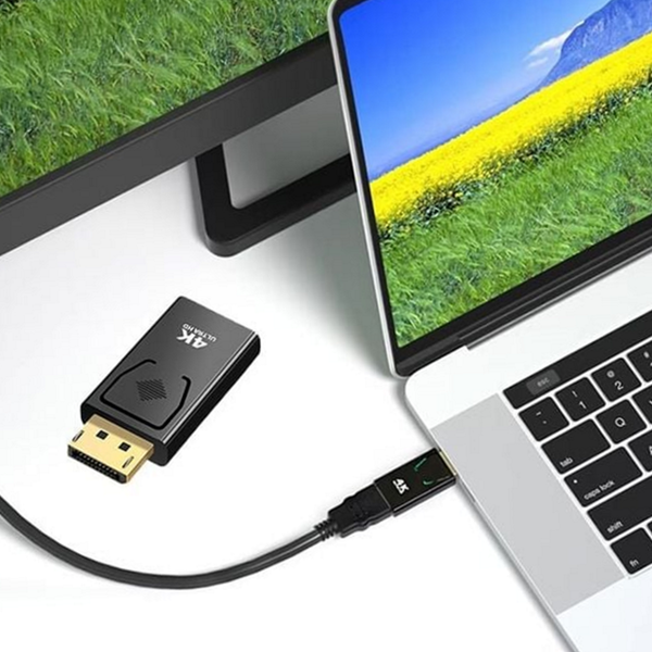 디스플레이 dp hdmi 컨버터 모니터 dp hdmi 변환 젠더 노트북 - 상품 이미지