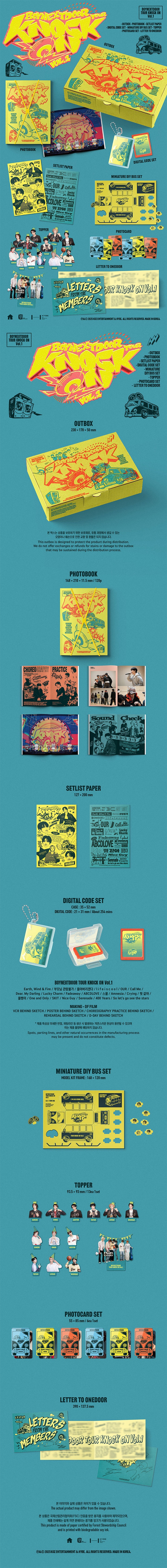BOYNEXTDOOR Digital Code KNOCK ON Vol 1 Concert Tour — BOYNEXTDOOR