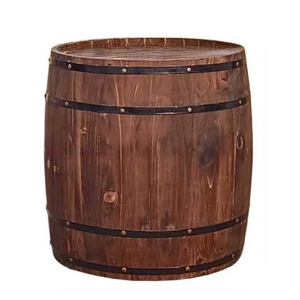 와인 오크통 포도주 진열장 전시 술집 술통 우드 배럴 40x3cm/단층 - 상품 이미지