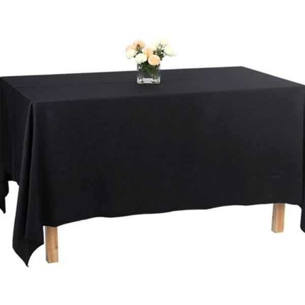 다용도 대형 테이블보 피크닉 행사 테이블보 블랙 방수 세탁 사각