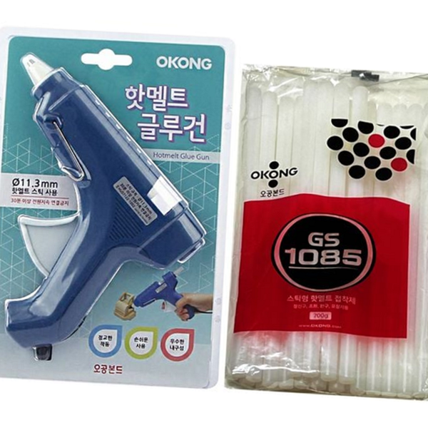 일반용 글루 건 세트 작업용 핫멜트 글루 건 11.3mm 공업용 - 상품 이미지