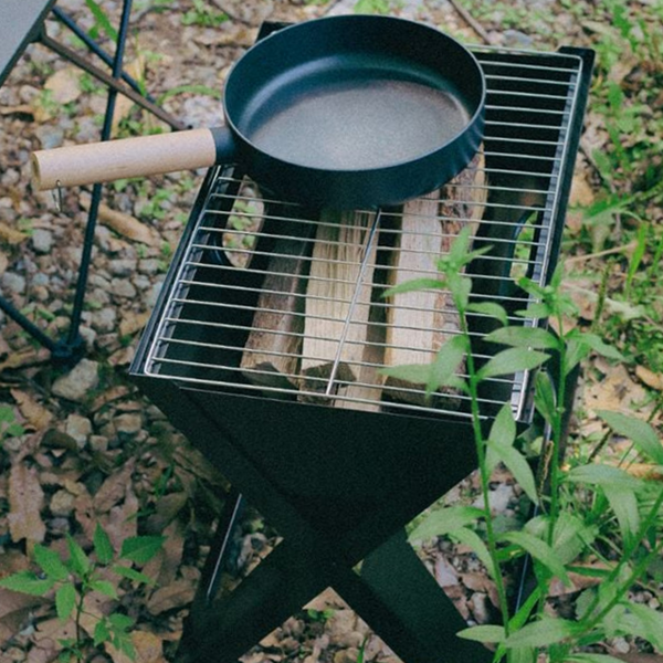 휴대용 캠핑 화로대 미니 접이식 화로대 그릴 불멍