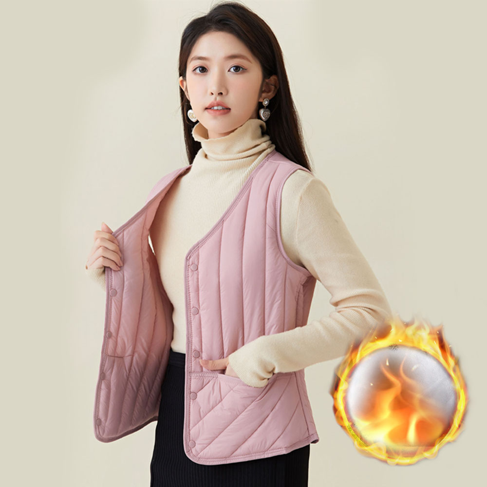 레브 경량 패딩 조끼 - 상품 이미지
