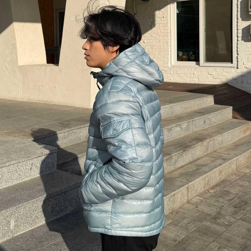 아웃핏 남자 경량패딩 점퍼 5colors 커플패딩 덕다운 이미지 8