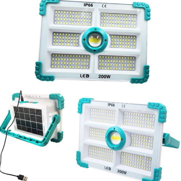다용도 led 충전식 조명 전방위 c 타입 조명 레드 - 상품 이미지