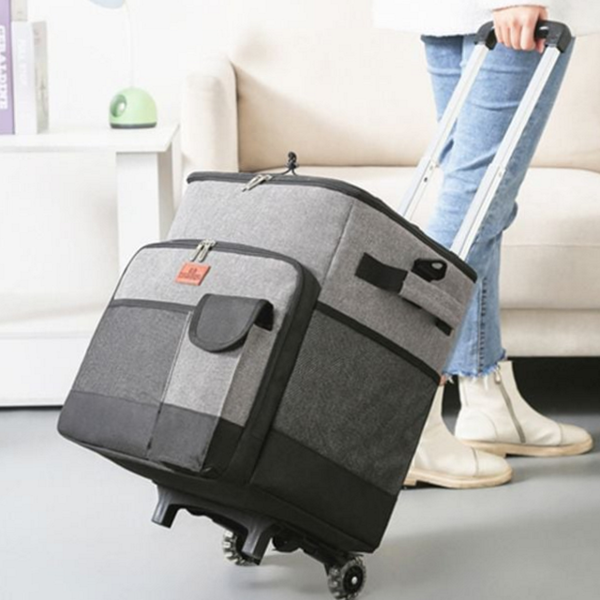 캐리어형 캠핑 이동형 보냉 가방 바퀴형 캠핑용 캐리어 보냉 백