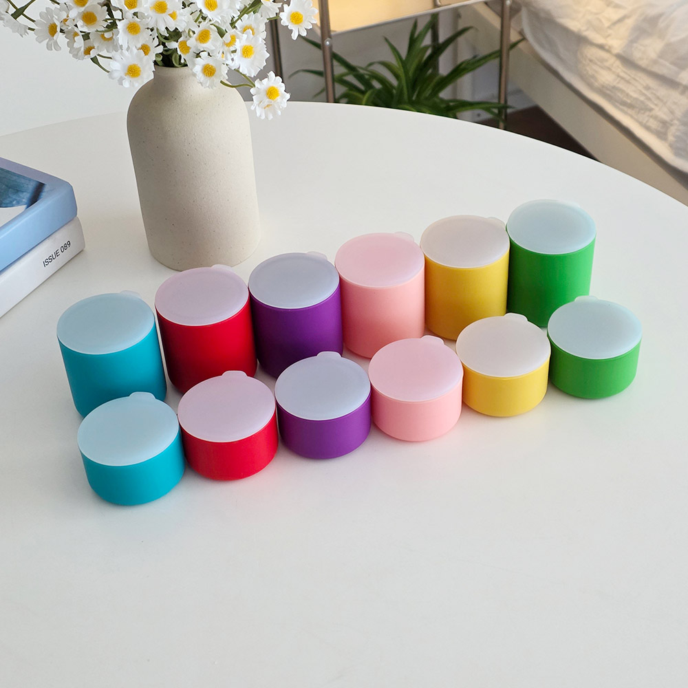 컬러핏 실리콘 멀티 소스통 2종 6colors 앙념통 미니 피크닉 도시락통 간식통 반찬통 이미지 8