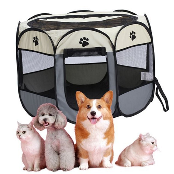 접이식 애완 동물 텐트 고양이 반려동물 텐트 애견용 캠핑