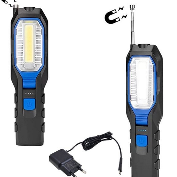 멀티 자석 손전등 휴대용 cob led 작업등 충전식 캠핑 랜턴 - 상품 이미지