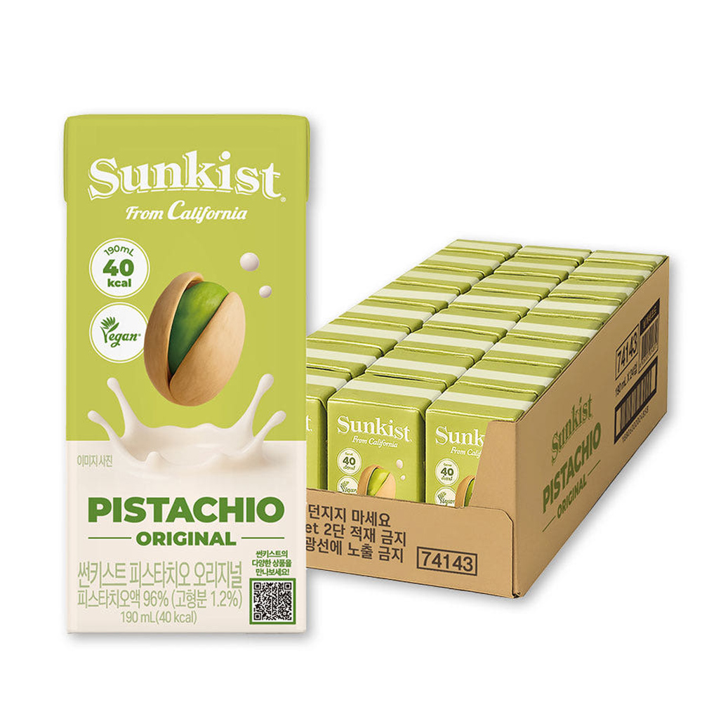 썬키스트 피스타치오 오리지널 190ml 24팩 - 상세 이미지 2