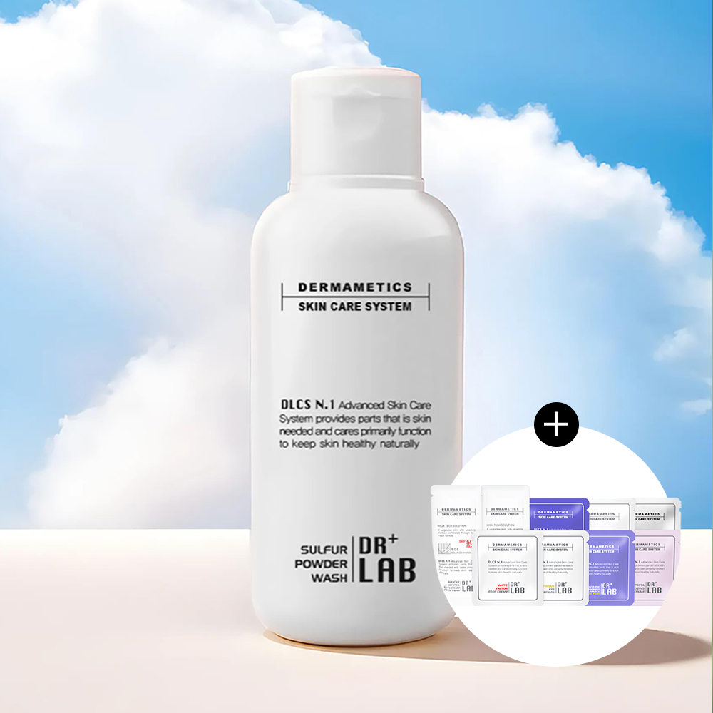 닥터랩 설퍼 파우더 워시 60g 더마코스메틱 클렌징 효소세안제 더마코스메틱 - 메인 이미지