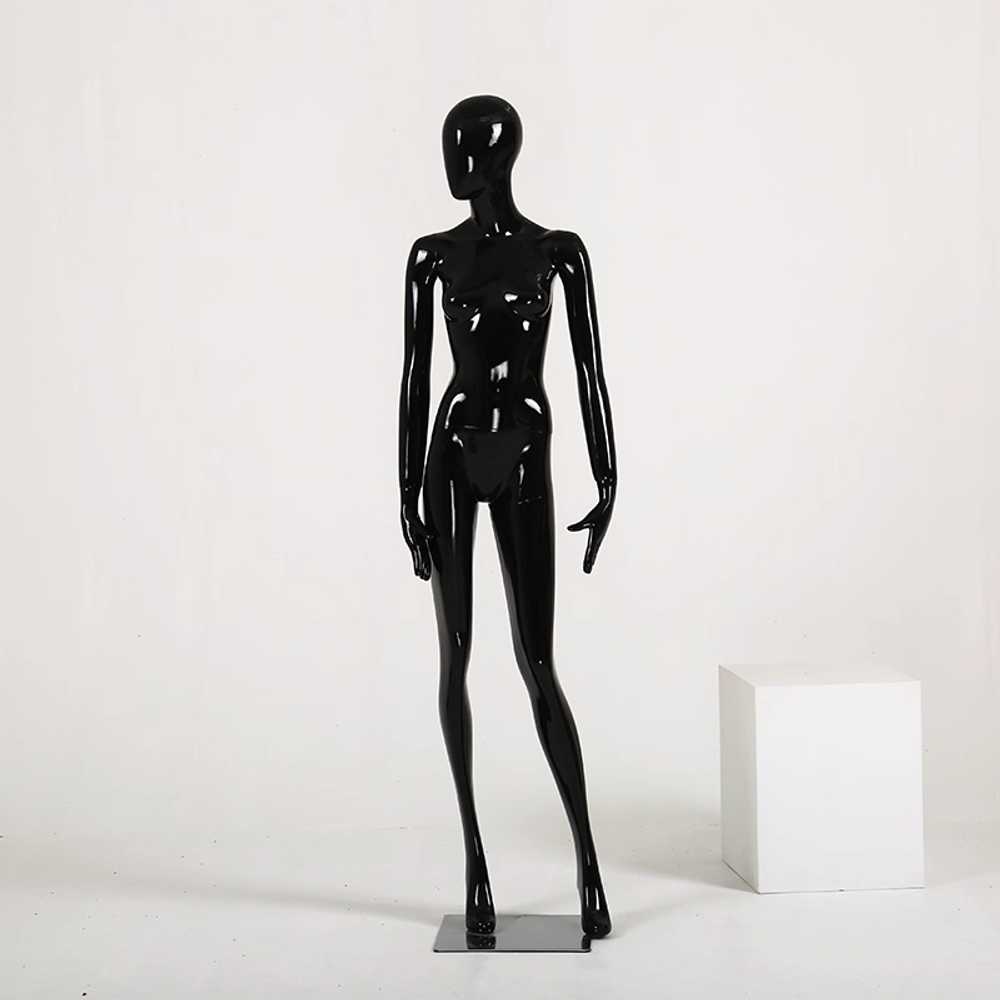 블랙 마네킹 옷 전신 디스플레이 목걸이 모델 주얼리 aa-6-1 블랙 이미지 7