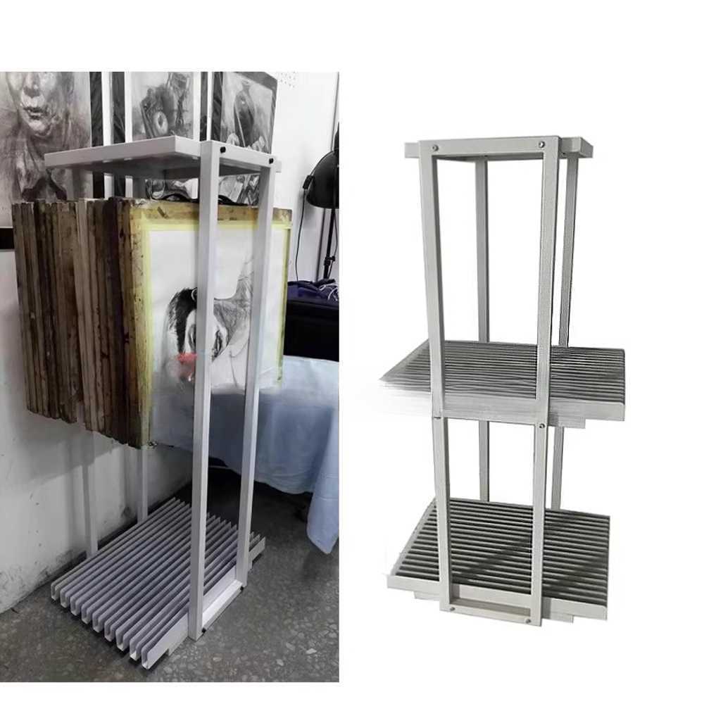 도화지 분류함 서류 정리 대형 용지 보관 수납함 40x60x180cm 화이트 10단 - 상세 이미지 5