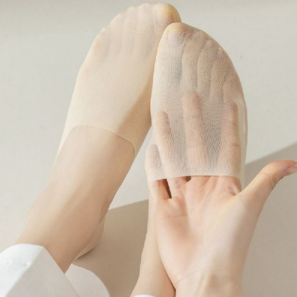 페이크삭스 여성 덧신 양말 실리콘 여성 킹 덧신 발등 여름 - 상품 이미지