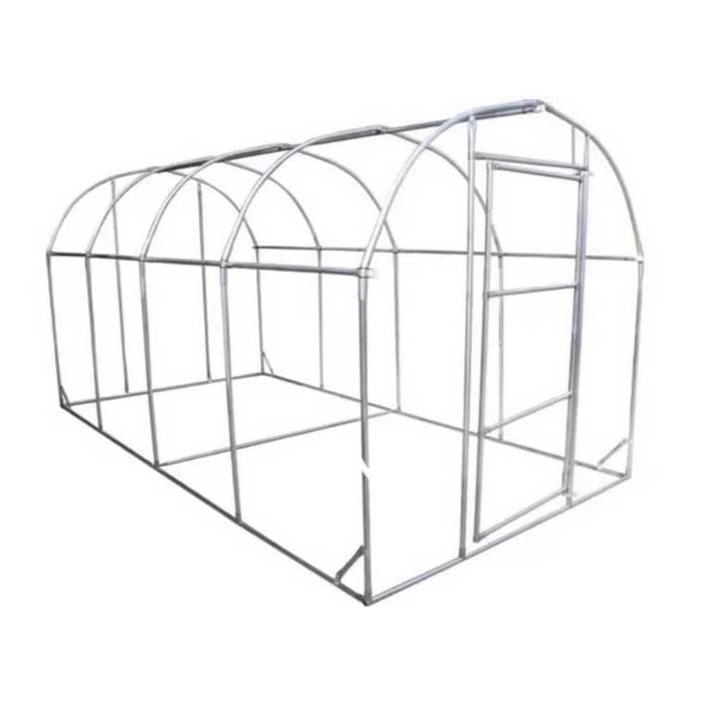 조립식 비닐하우스 대형 활대 농장 텃밭 온실 골조 지지대+덮개 2x2x2m - 상품 이미지