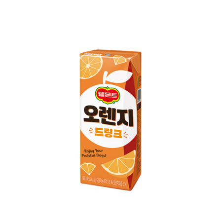 롯데 델몬트 오렌지 드링크팩 190ml x 48 초대박