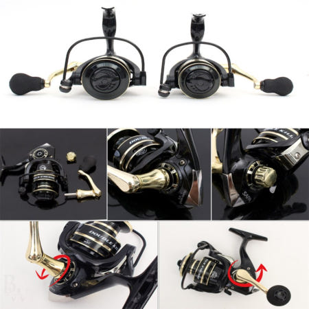 풀메탈바디 릴 4000s 낚시장비릴 드랙력좋은릴 무늬오징어채비