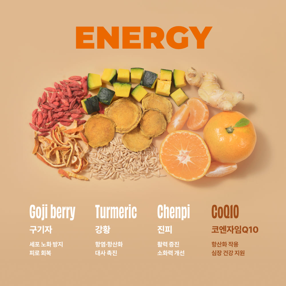 트러스티푸드 동결건조 저알러지 한방캡슐 에너지 강아지 항산화제 노견 기력회복 영양제 32개 이미지 4