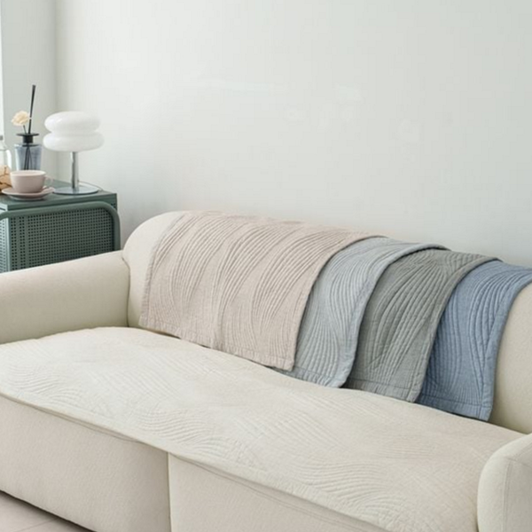 논슬립 순면 소파 패드 디자인 누빔 소파 패드 커버 매트
