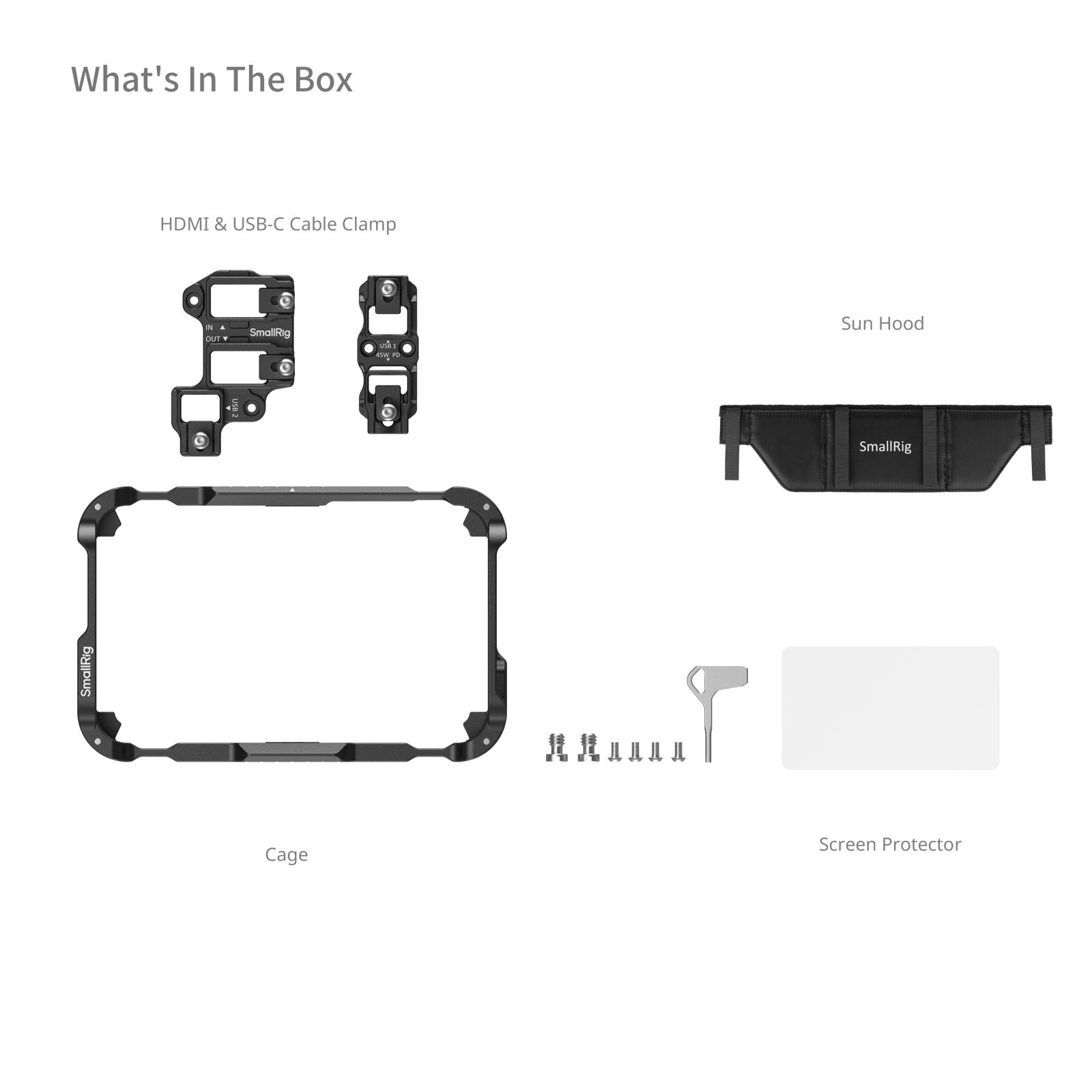 스몰리그 Atomos Ninja TX/TX GO 전용 모니터 케이지 키트 5708 - 상세 이미지 3