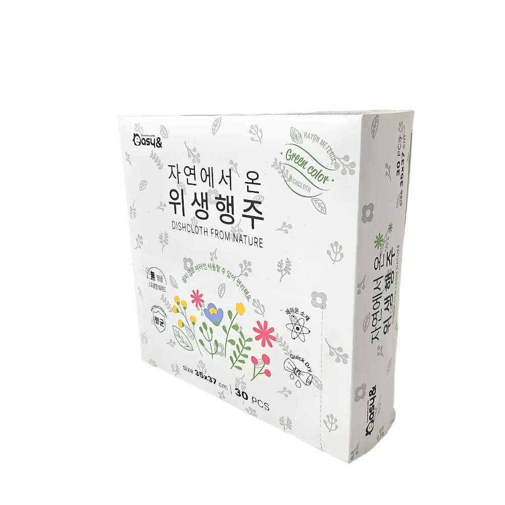 이지앤 자연에서 온 위생행주 30매 (0896) 35X37cm - 상세 이미지 4