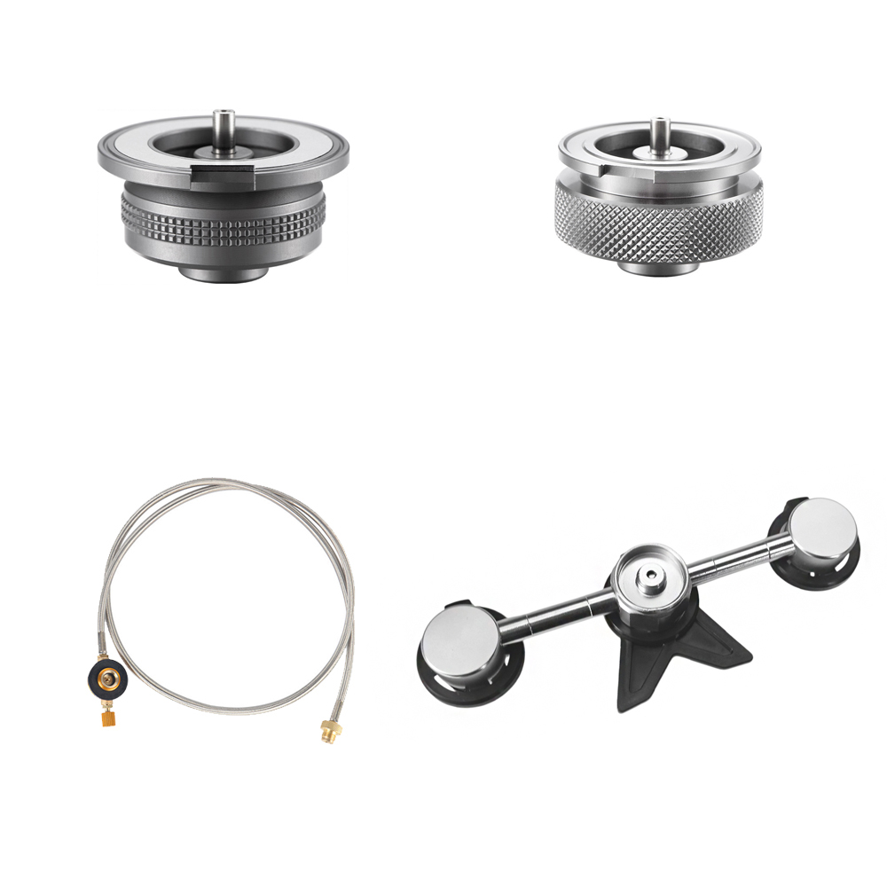 모아이캠핑 이와타니 파세코 가스히터 어댑터 부탄 스테이션 풀세트 실속형