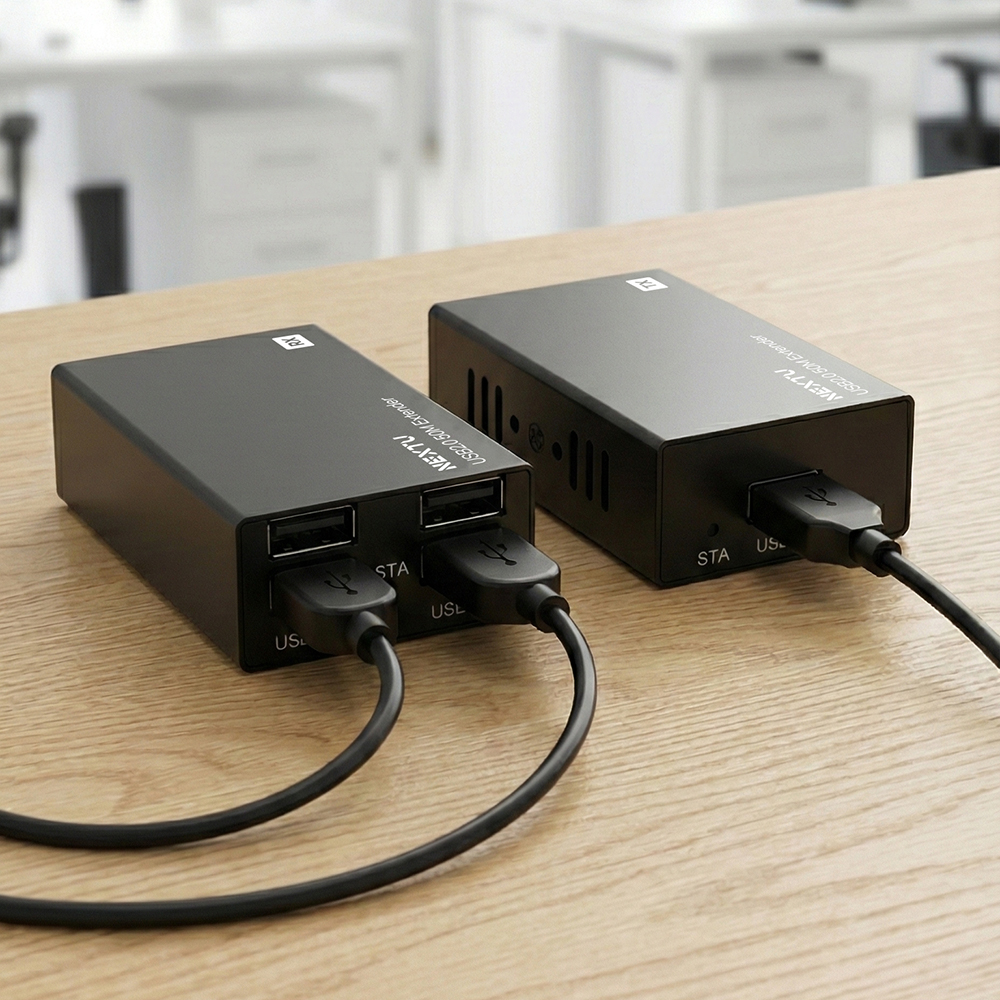 넥스트유 리파인 UL1 USB2.0 서포트 UTP 50M 거리 연장기 리피터 - 상세 이미지 4