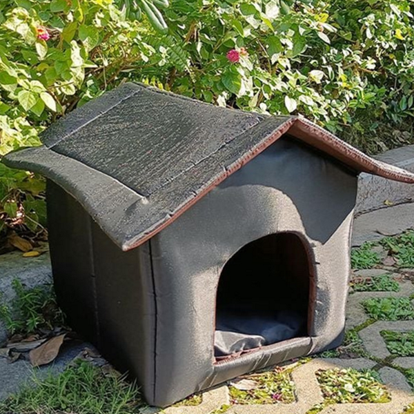 방수 길고양이 겨울 집 보온 길고양이 숨숨 집 이동식 하우스