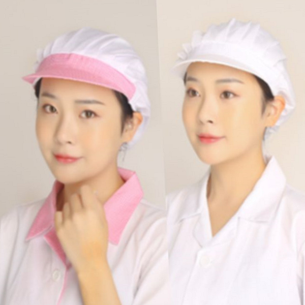 작업모 주방 조리모 식당 위생모 모자 조리용 망사 밴딩 - 상품 이미지