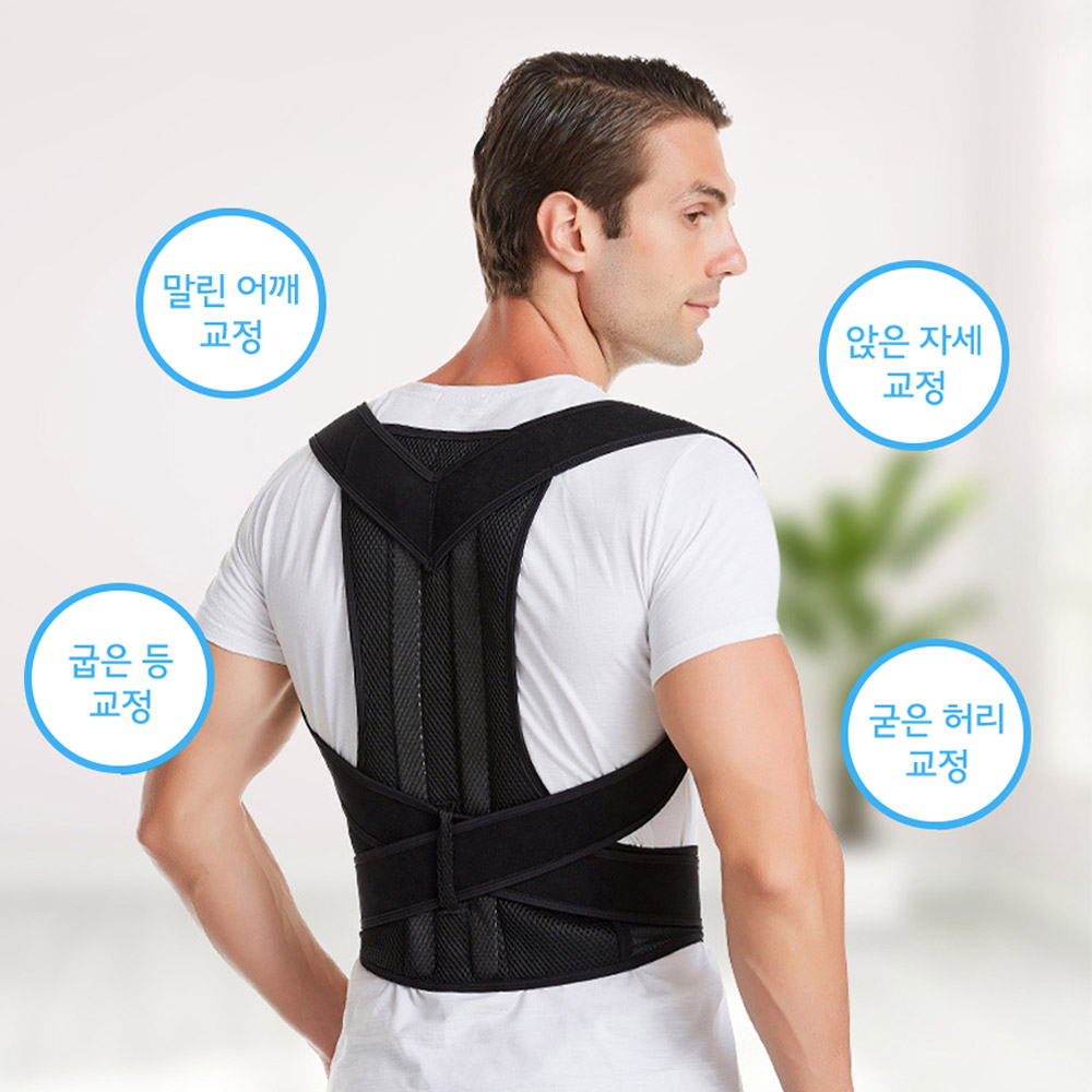 바디핏밴드 허리보호대 허리 복대 척추보호대 - 상세 이미지 3