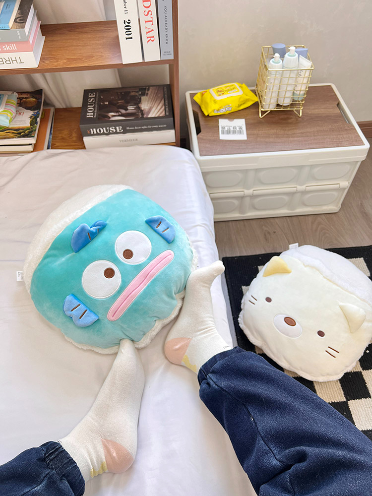 한교동 발워머 풋워머 발난로 플러시 손난로 베개 쿠션 겨울 발 커버 사무실 학교 거실 한교동 45x50cm - 상세 이미지 2