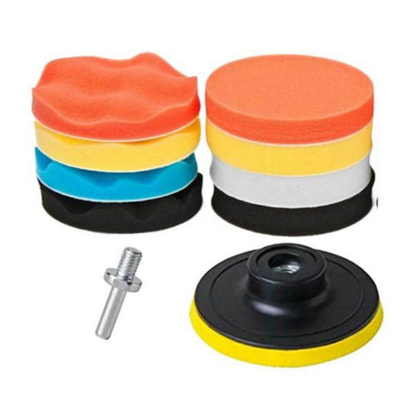 80mm 전동 드릴 광택 패드 컴파운드 차량 광택 패드 자동차 - 상품 이미지