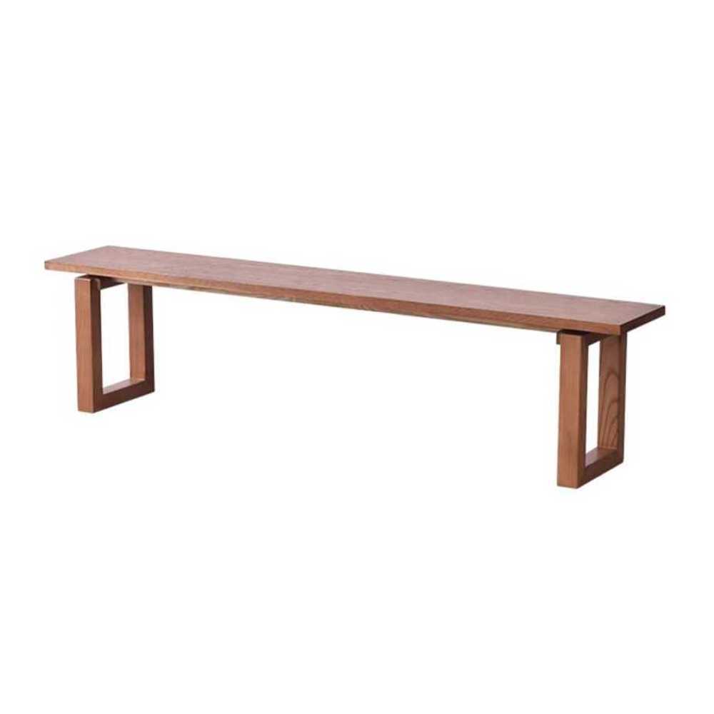 대형 우드 테이블 슬랩 거실 빈티지 사각 다이닝 큰 180x30 높이 45/두께 5cm - 상품 이미지