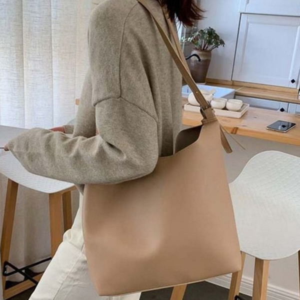 데일리 여성 숄더백 베이직 여성 빅백 캐주얼 직장인 - 상품 이미지